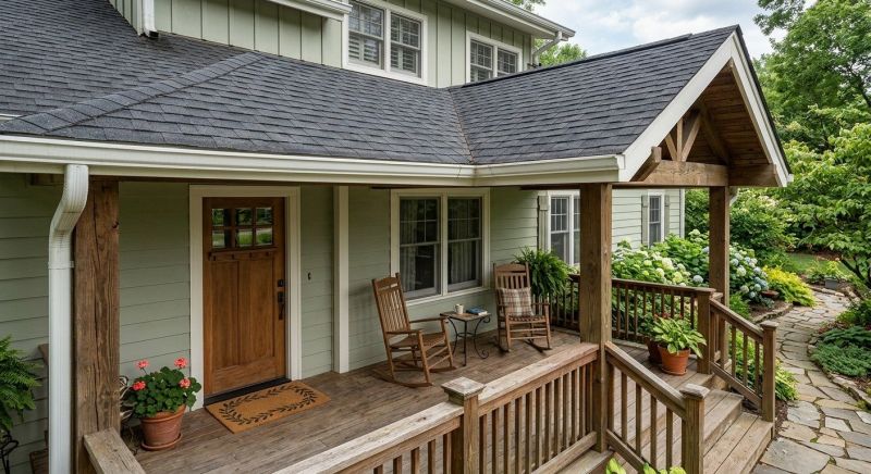 Porch Roofing Installation in Worcester, MA
