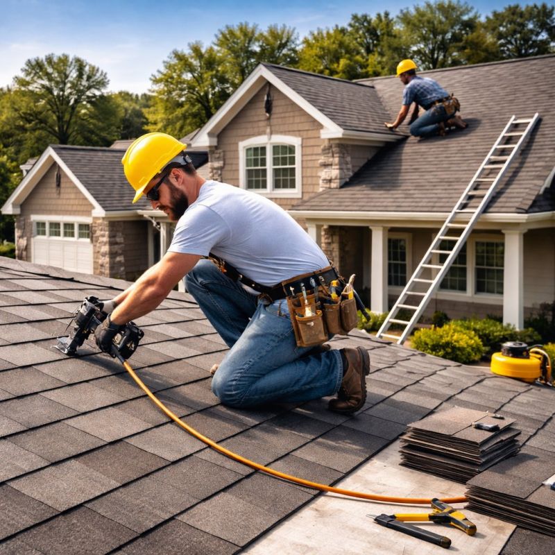 Porch Roofing Installation in Nashua, NH
